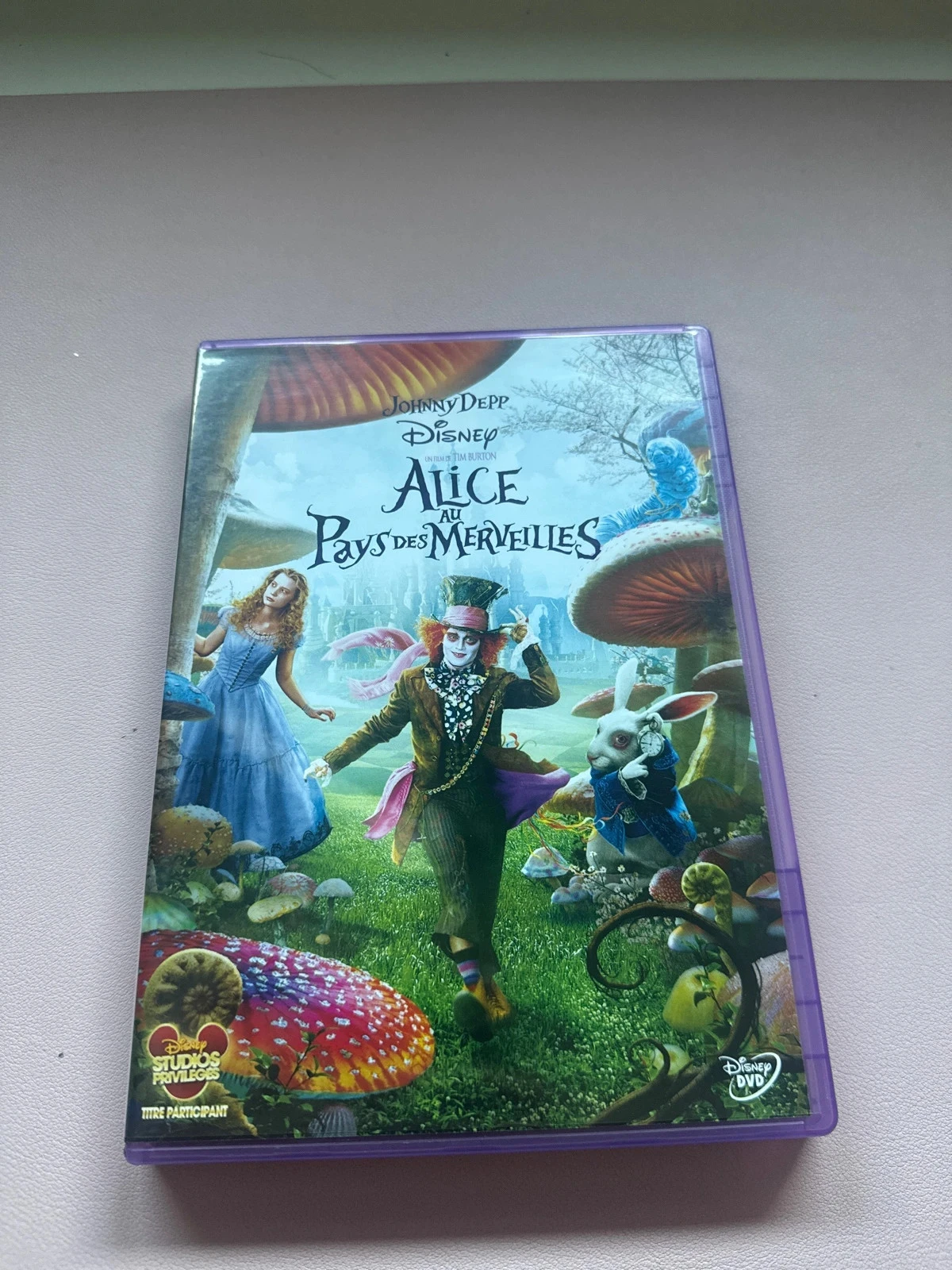 DVD Disney - Alice no País das Maravilhas (Tim Burton) + álbum de lembranças – photo 2